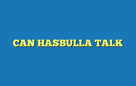 CAN HASBULLA TALK