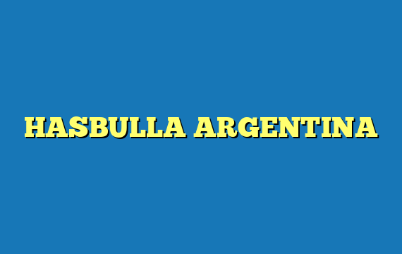 HASBULLA ARGENTINA