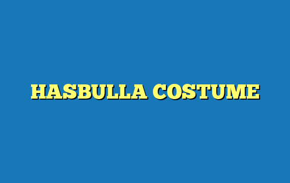 HASBULLA COSTUME