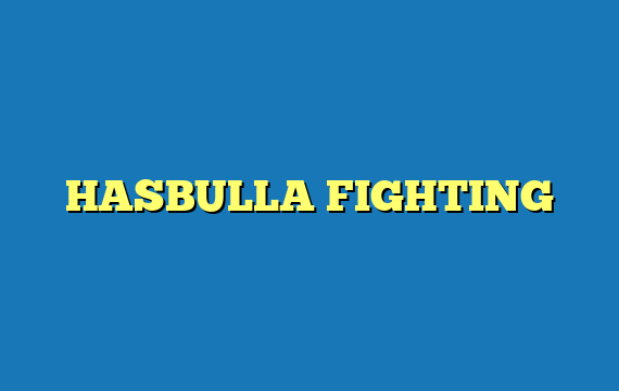HASBULLA FIGHTING